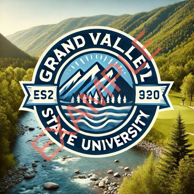 AI generated logo of Grand Valley.